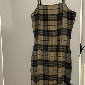 NWOT Shein plaid dress S
